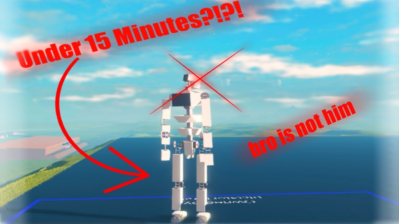 Simple and Easy Humanoid/Anime esc Mech Frame Tutorial | Plane Crazy