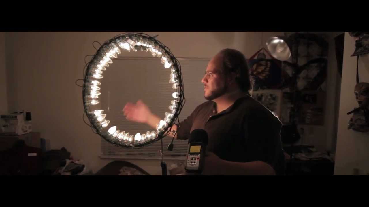 The Wreathlight: DIY EASY AND CHEAP FOR VIDEO $25