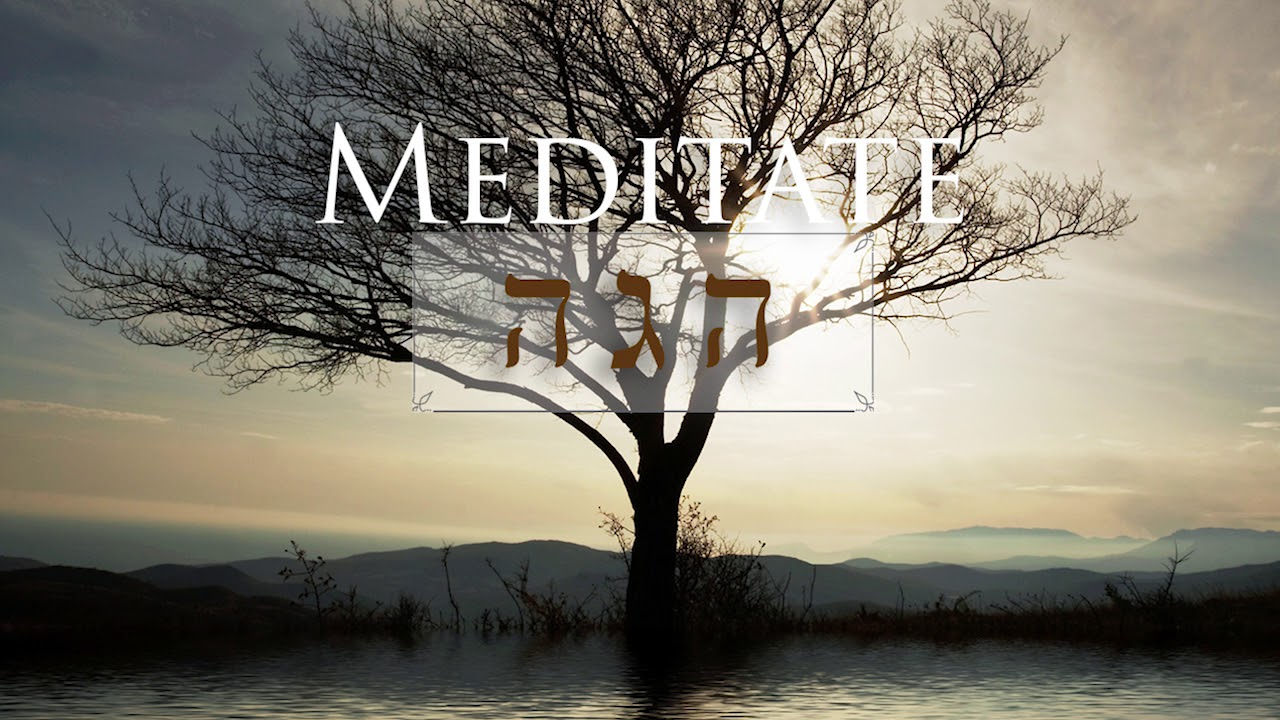 The Mystery Found in the Hebrew Word 'Meditate'