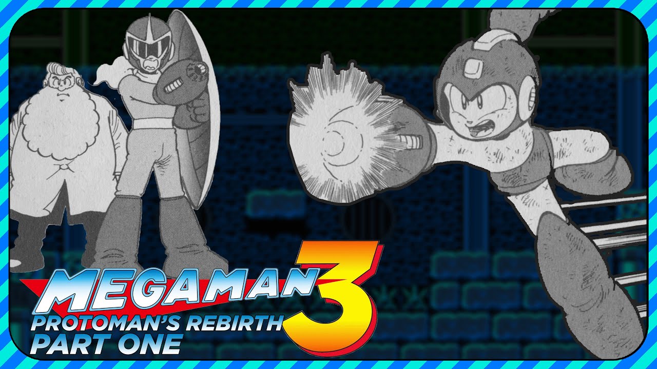 Мегамен 3: Возрождение Протомана! (Часть первая) Игровая адаптация манги