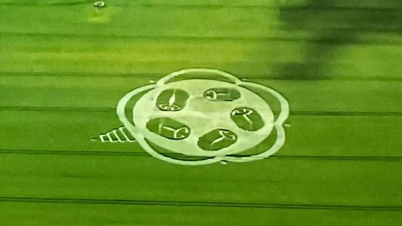 'The Mysterious Art of Crop Circles' by 'The Snow Night Sky' & David Baresch