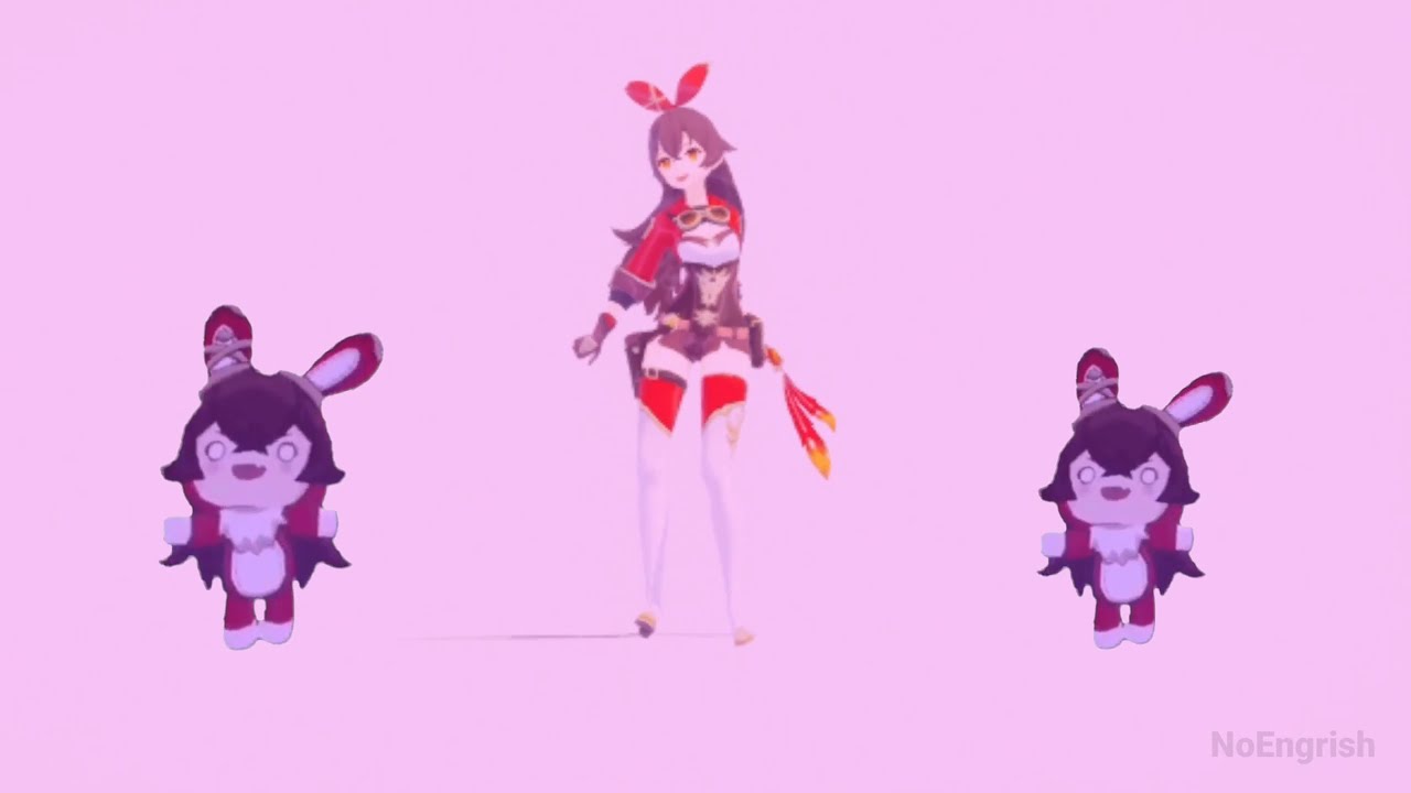 Dancin' with Amber but everyone's vibing | Genshin Impact