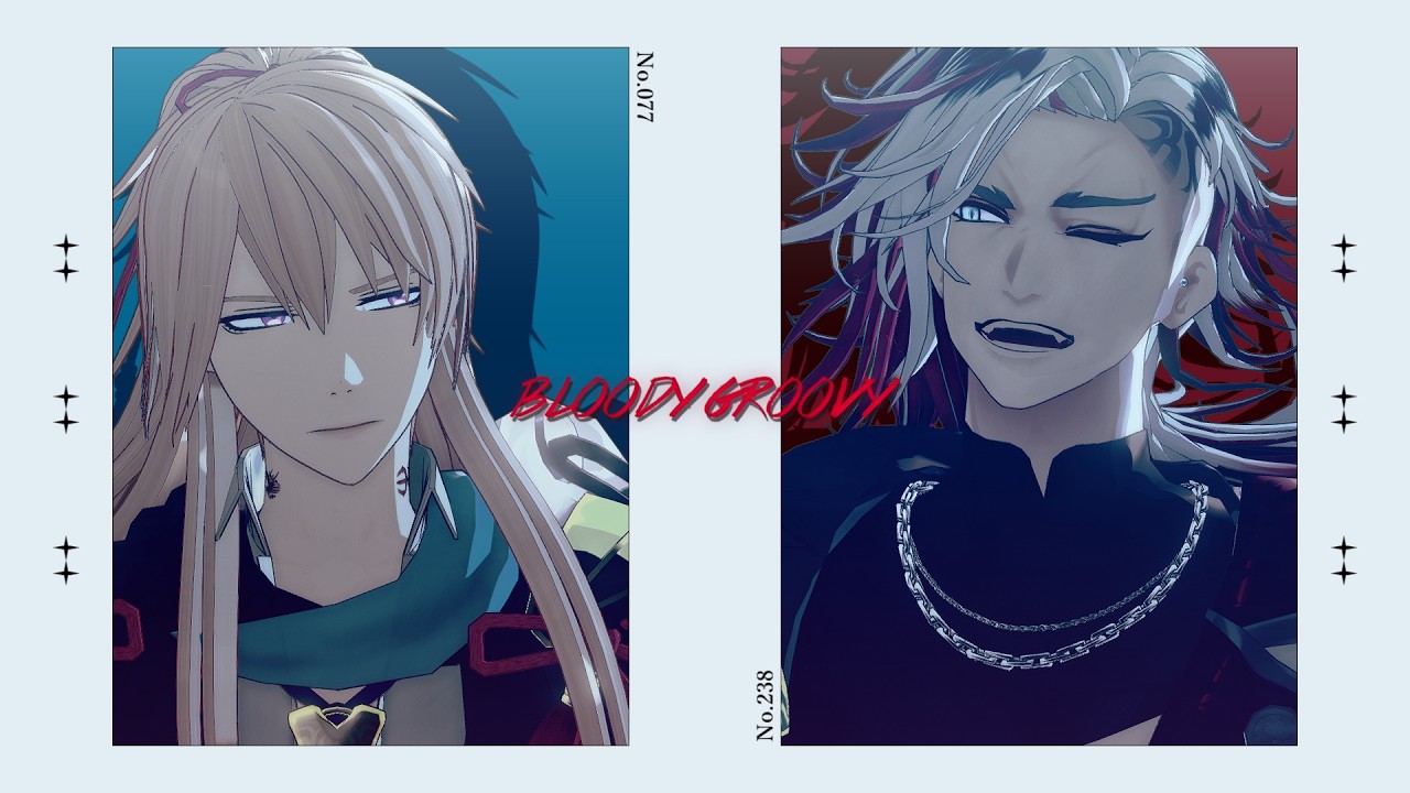 【MMD刀剣乱舞】ブラッディ・グルービー【小竜・道誉】