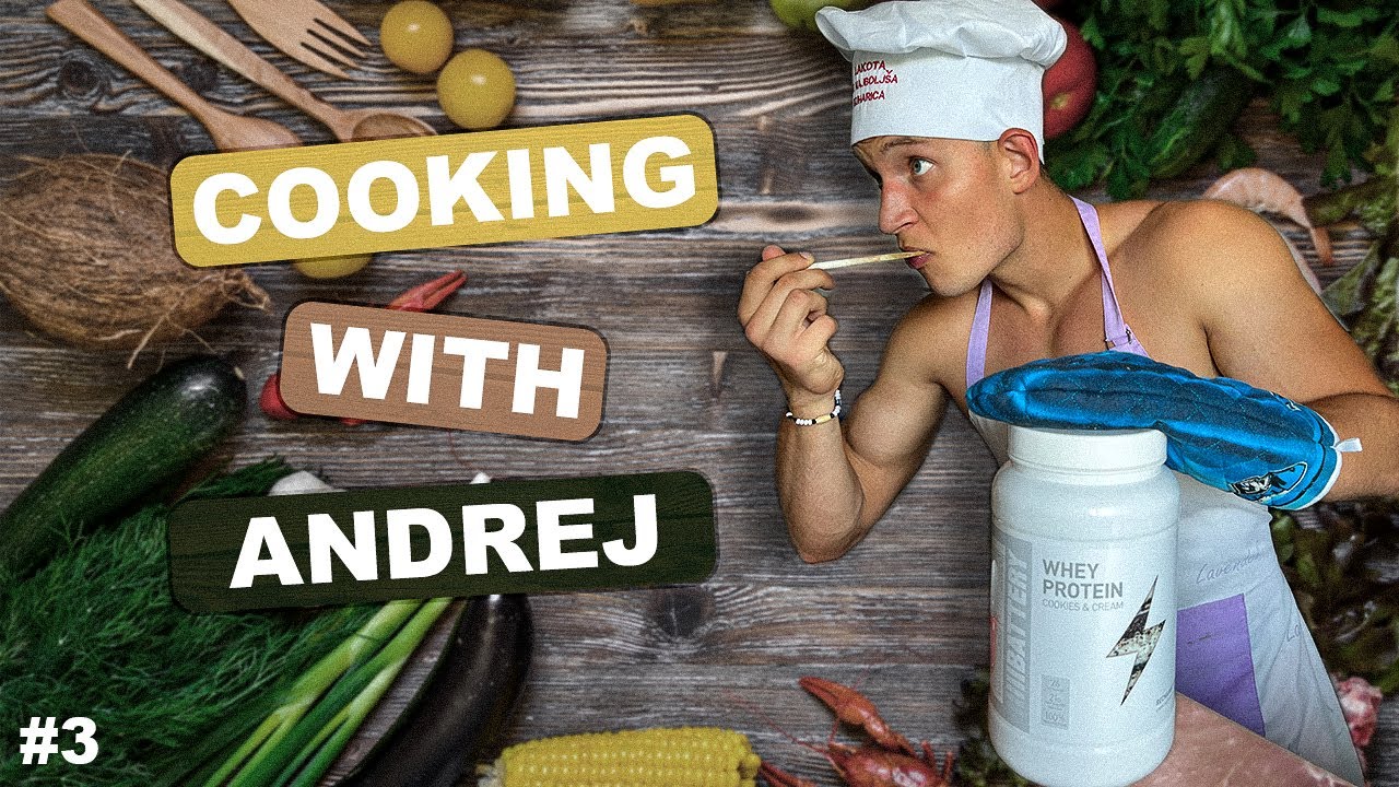 COOKING WITH ANDREJ/ZDRAVA VEČERJA IN SLADICA/Part 3