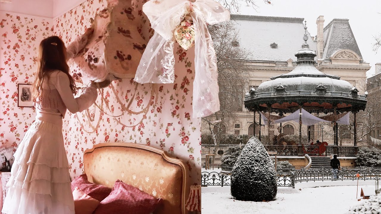 FRENCH JANUARY  VLOG   Decorating, cooking, Sewing, reading