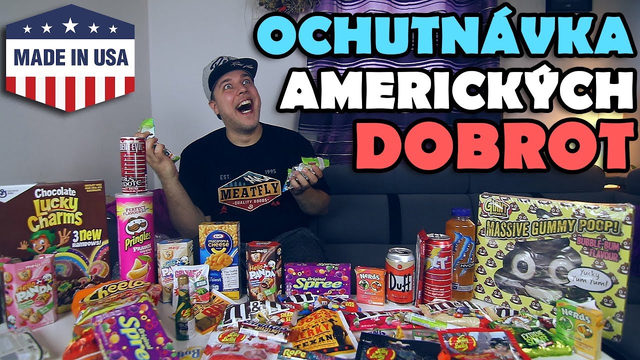 OBROVSKÁ OCHUTNÁVKA AMERICKÝCH DOBROT