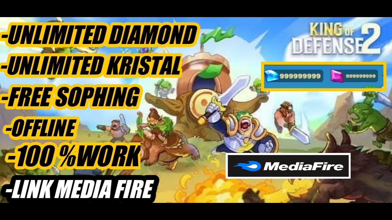 DOWNLOAD GAME KINGDOM OF DEFENSE 2  [V1.0.25] || TOWER DEFENSE UNLIMITED MONEY