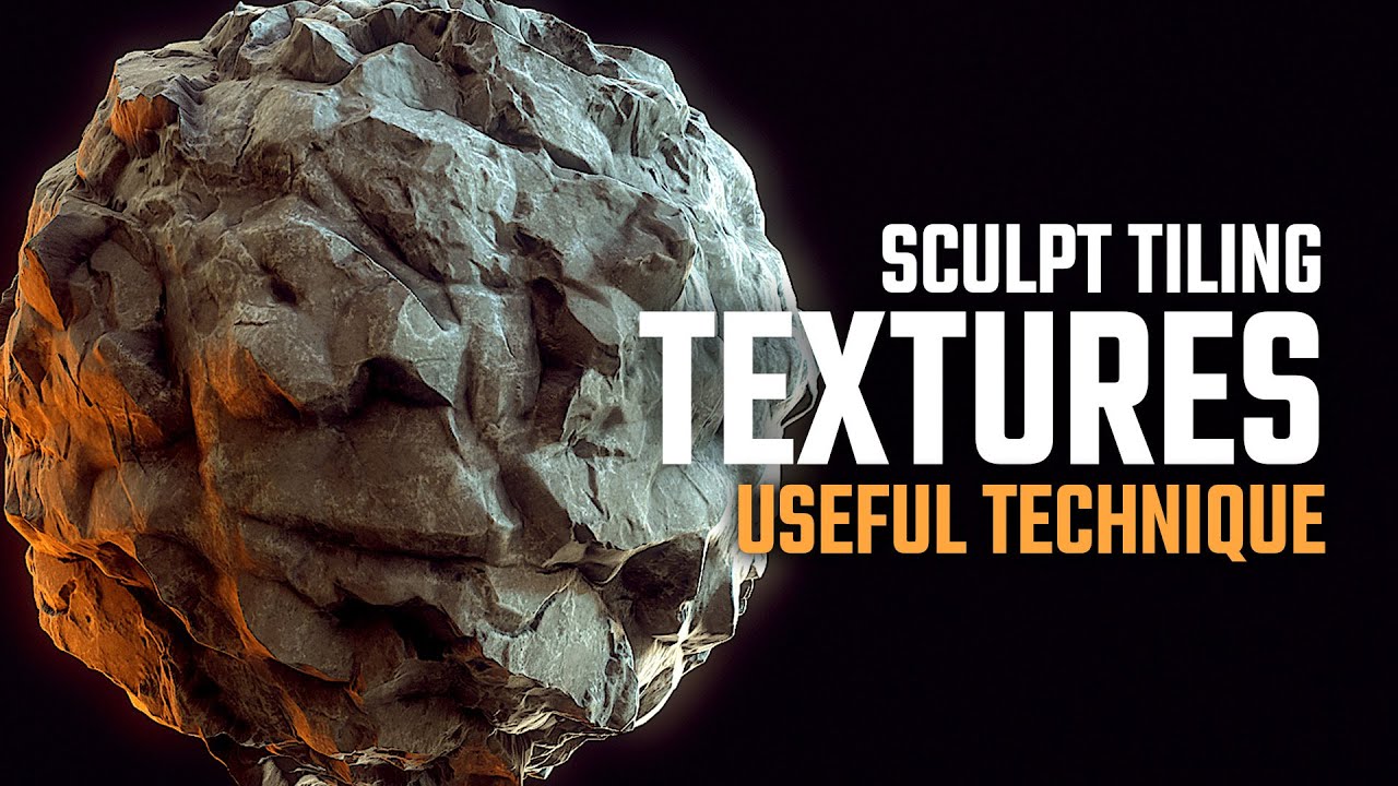 TILING TEXTURES - Fun Hand Sculpt Method - Zbrush - Painter -