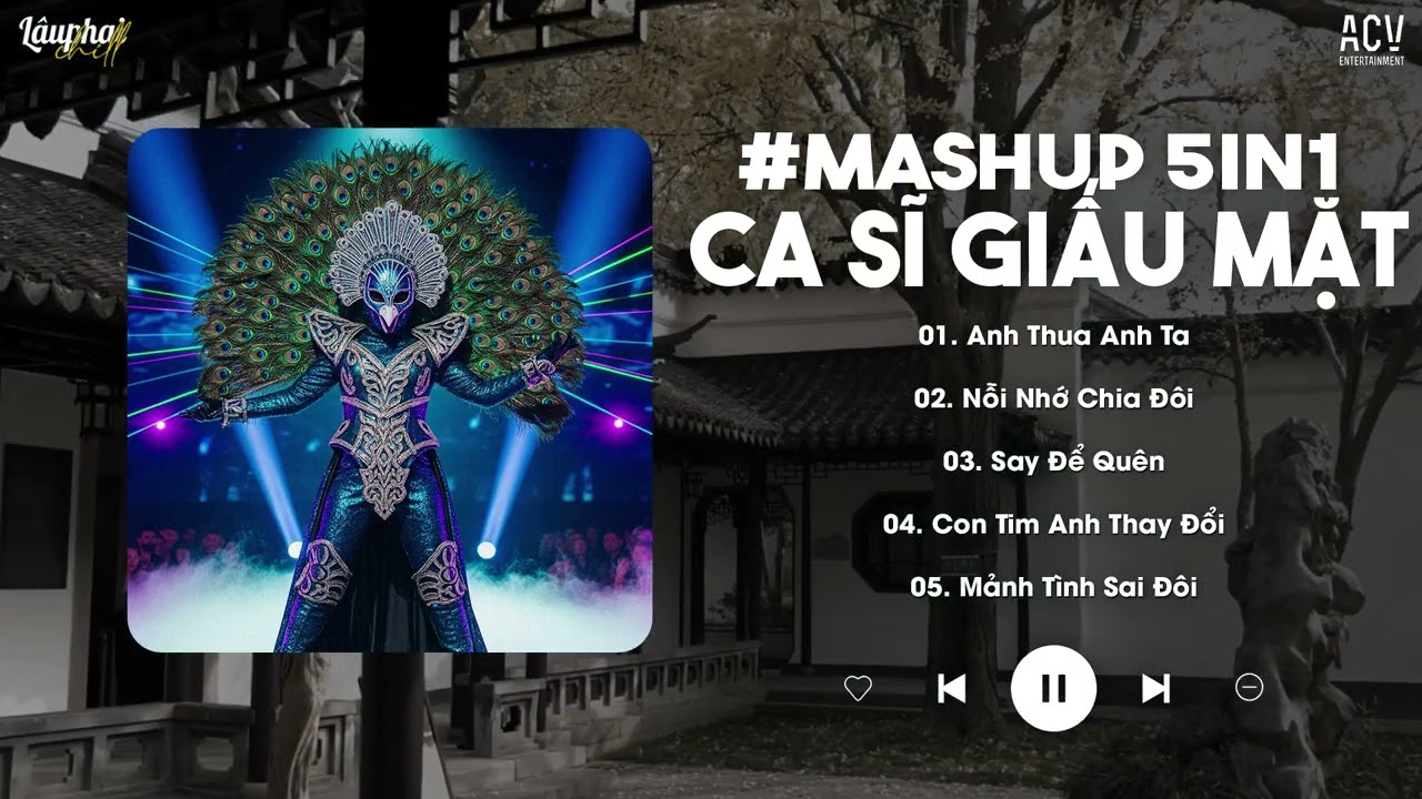 Mashup 5in1 - Ca Sĩ Giấu Mặt Cover ♫ Playlist Nhạc Cover Ca Sĩ Giấu Mặt Đang 🎵