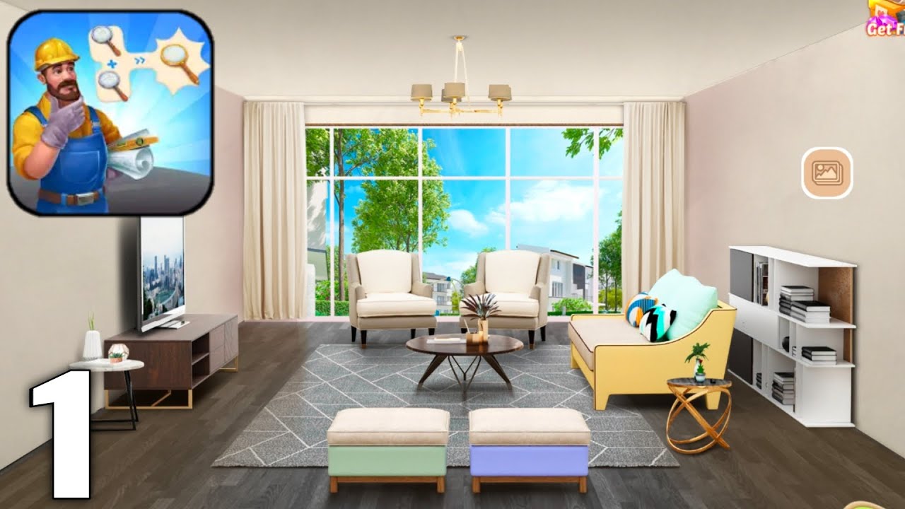Merge Home - Design Dream - Decor Mansion - Gameplay walkthrough Part 1 All Levels (Android & iOS)