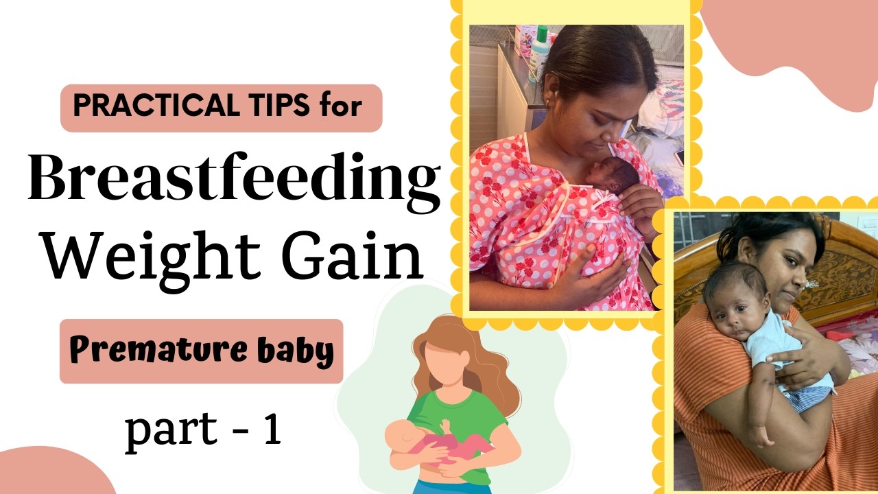 PRACTICAL BREASTFEEDING TIPS for Weight Gain in Premature Babies (PART-1)#preemie#nicu#prematurebaby