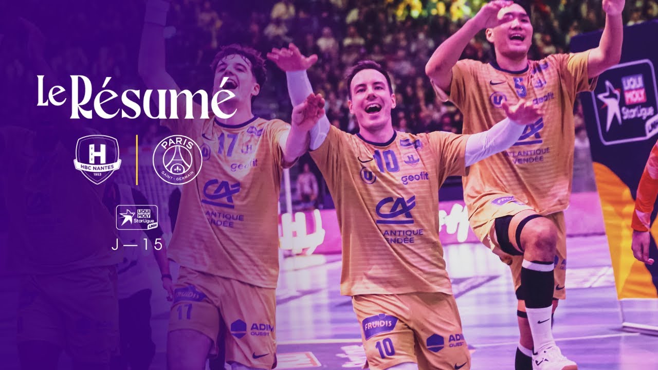Résumé HBC Nantes - PSG Handball (31-31)