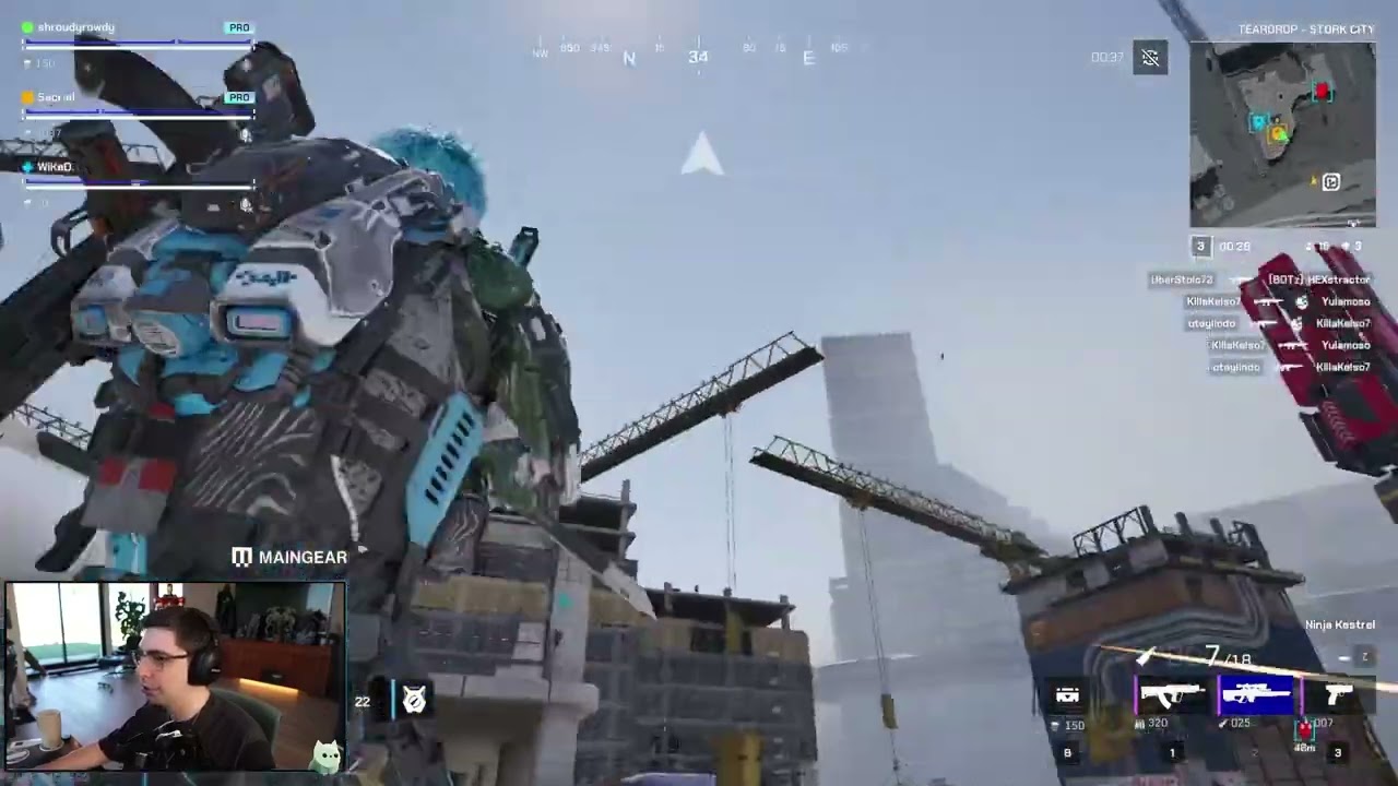 SHROUD - BIG 19 KILL GAME ON - OFF THE GRID【PART 25】