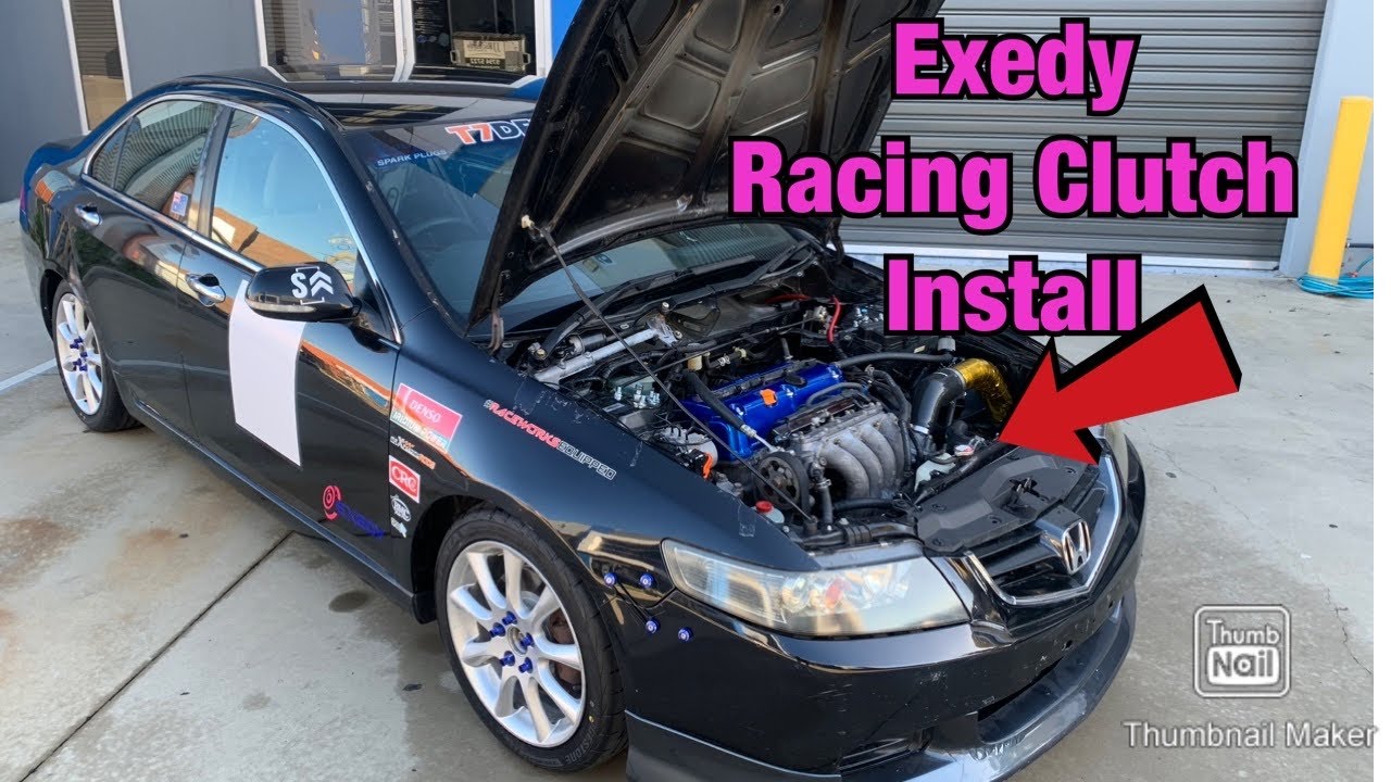 18,000 RPM Capable K24 Exedy Racing Clutch Install