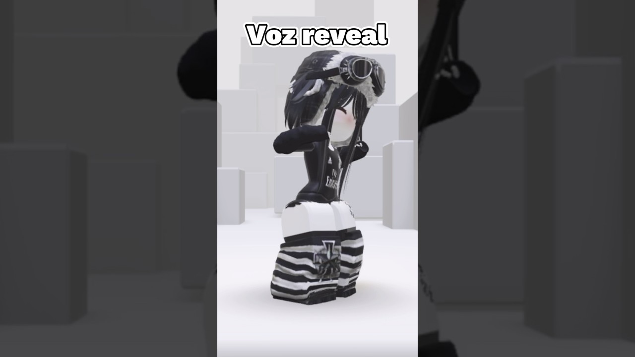Voz reveal (NO HATERS) #roblox #robloxedit #edit #vozreal