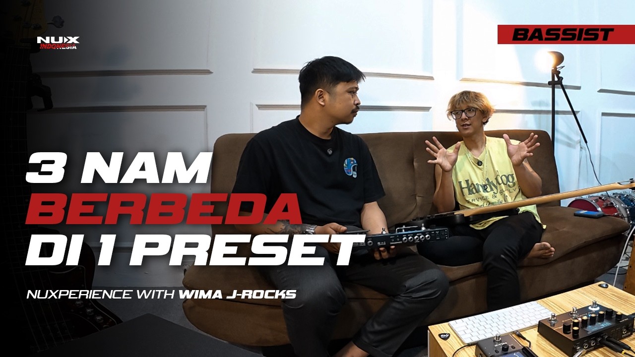 Nuxperience with Wima J-rocks (Part 4) Pakai 3 NAM FILES berbeda di 1 Preset NUX AMP ACADEMY STOMP