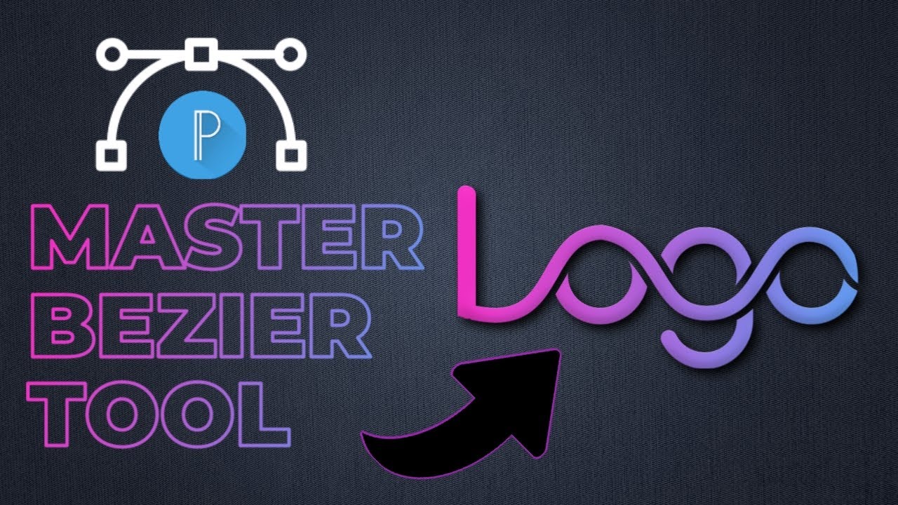 How to Use bezier curves to vectorize your logo I Pixellab tutorial