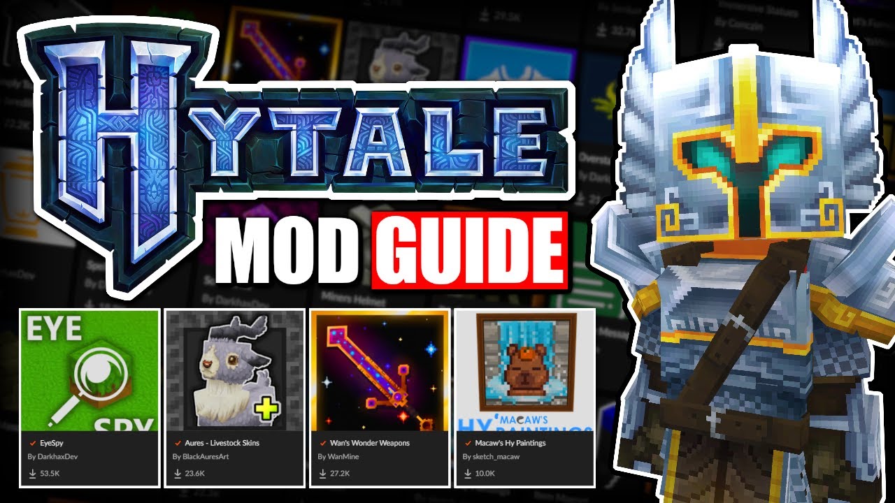 How To EASILY Install Mods For Hytale!