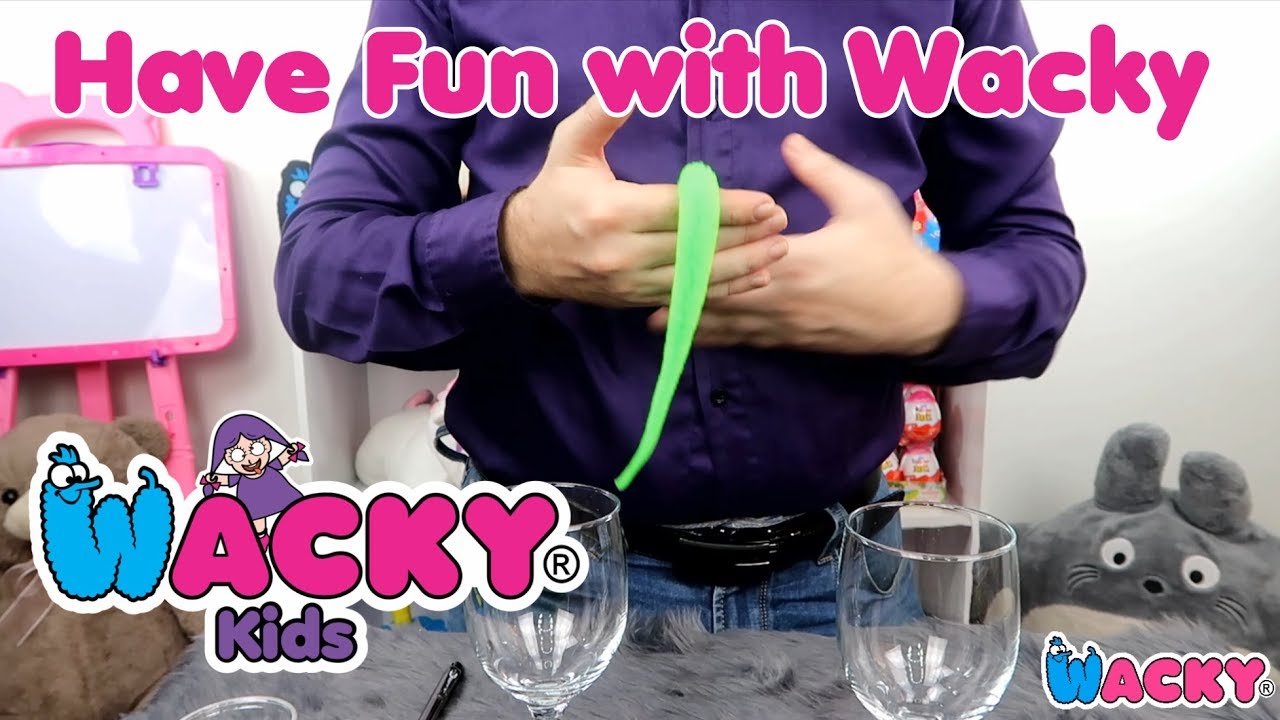 Wacky Worm Looks Alive - Magic Trick worm is fun to play with