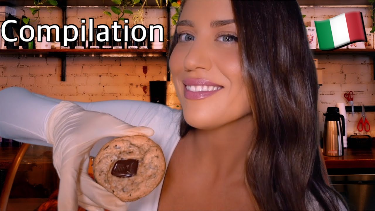 ASMR | Ultimate Italian Accent Food Compilation (Restaurant Roleplay)