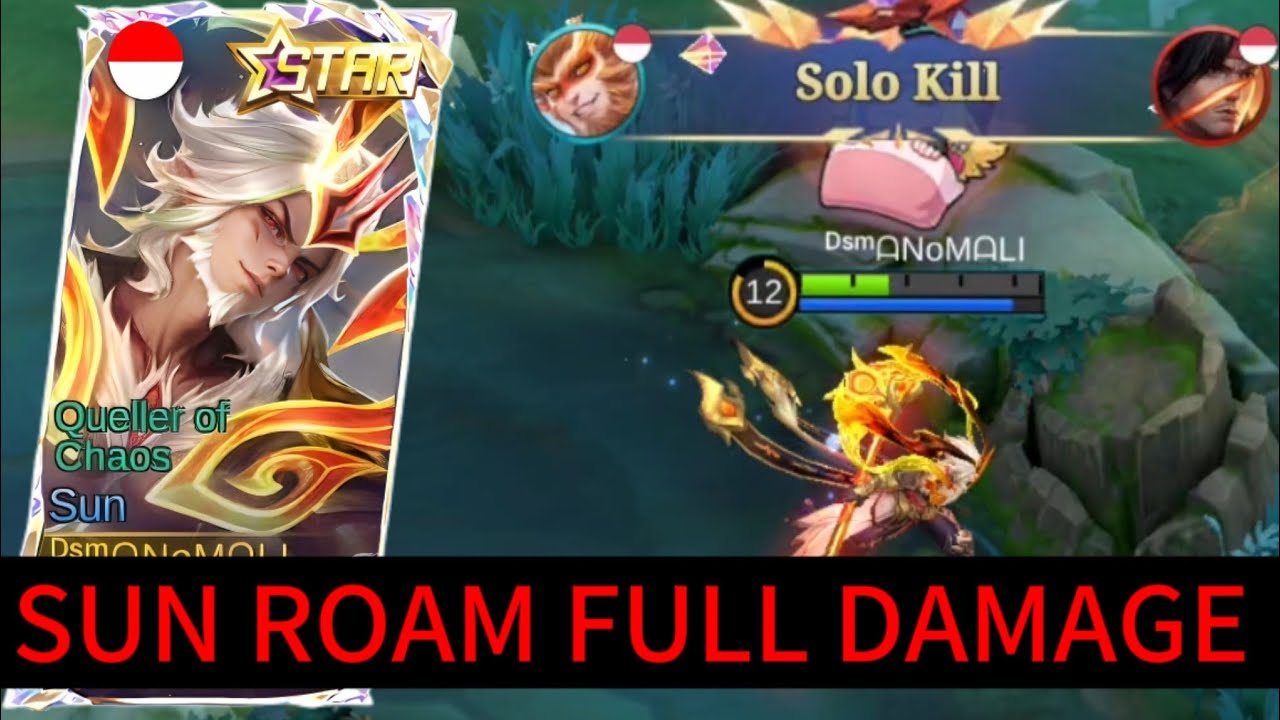 25 Menit buat kalah, Untung pakai SUN ROAM || SUN MLBB || SUN GAMEPLAY