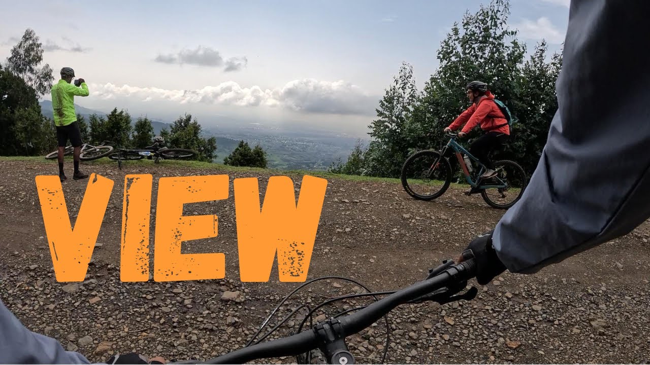 የሚገርም view ያለው ቦታ ላሳያቹ | Addis Mountain Biking