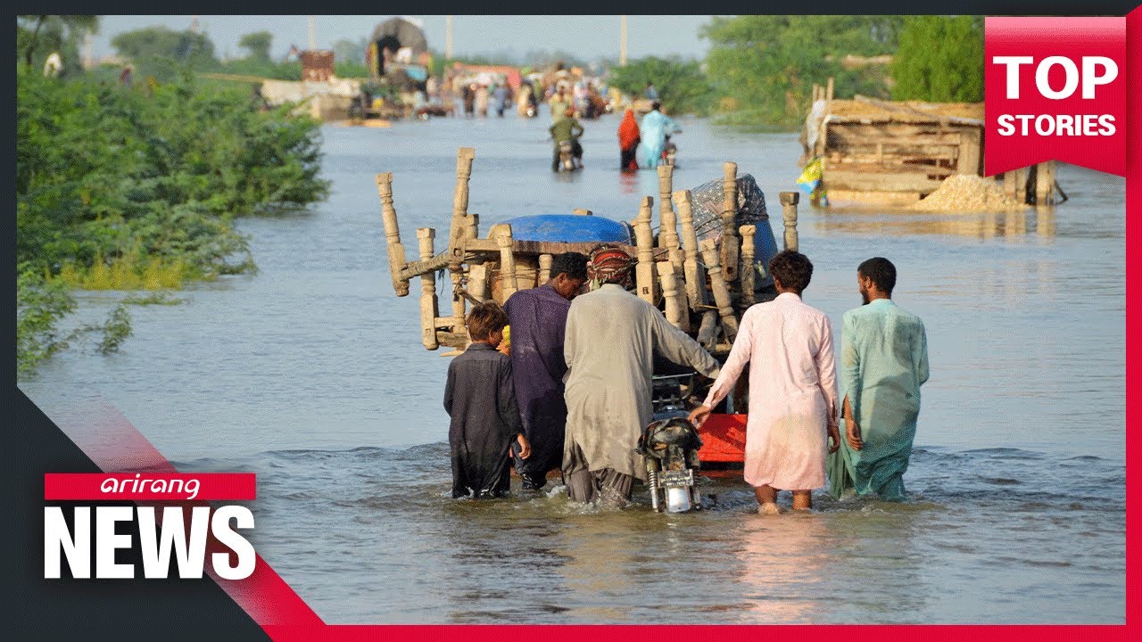 Heavy monsoon rains have caused more than one thousand deaths in Pakistan