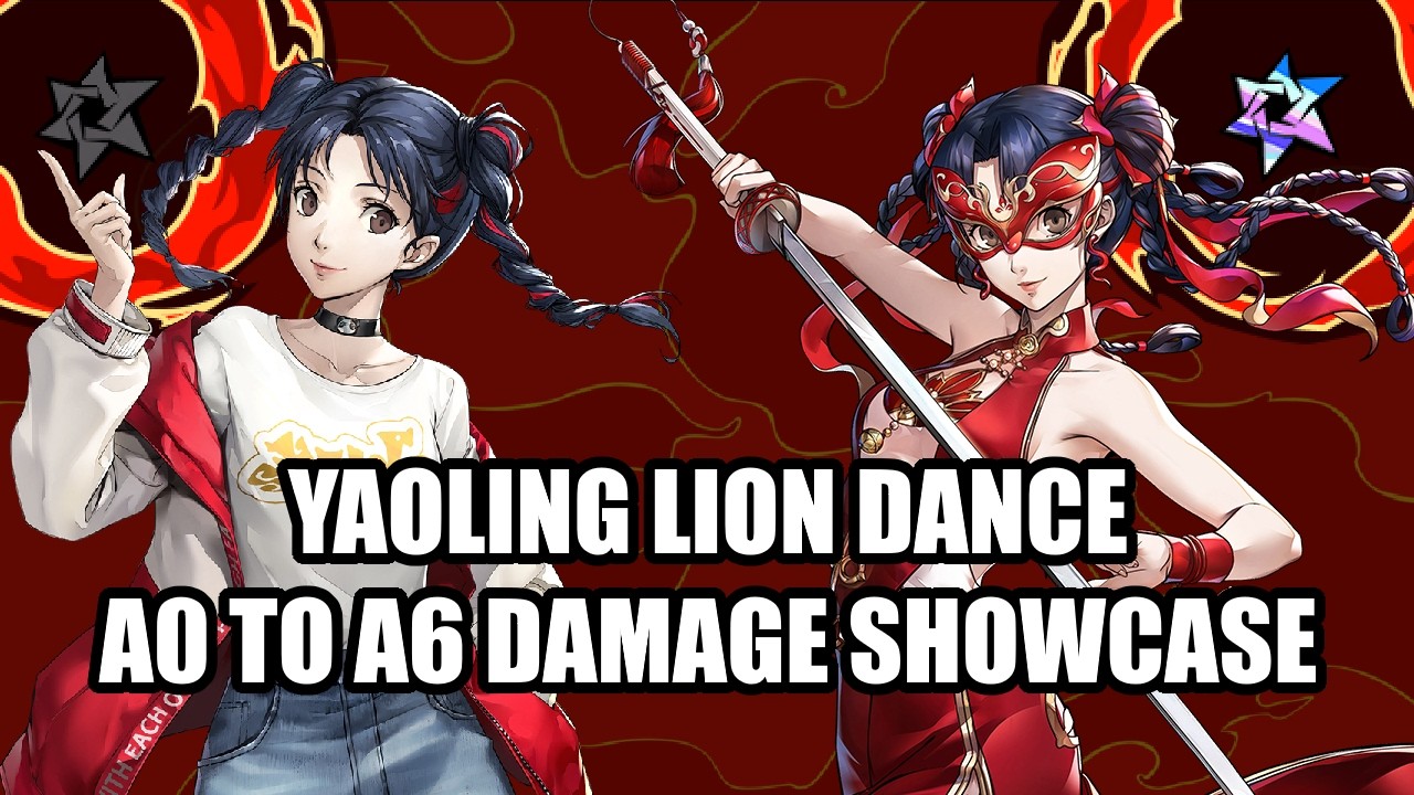 Yaoling Lion Dance/Firecracker Damage Showcase From A0 To A6