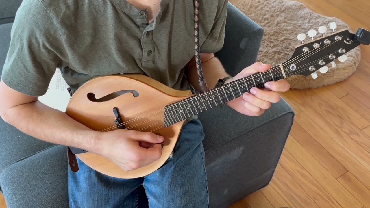 Shortning bread on mandolin