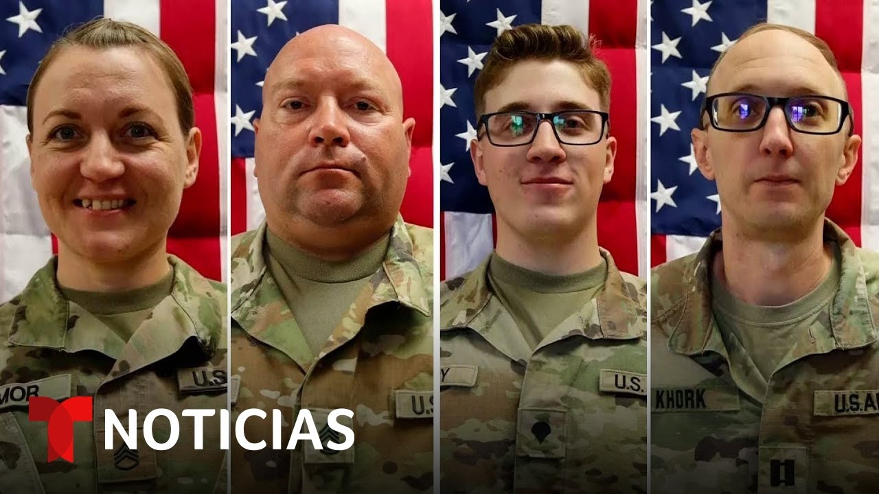 El Pentágono da a conocer los nombres de cuatro soldados estadounidenses muertos tras ataque de Irán