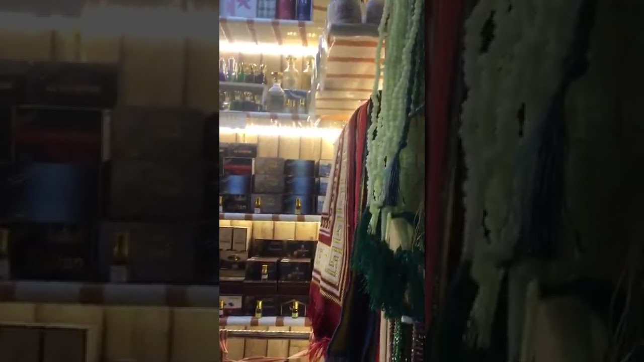 Attar shop in varanasi as souk atttar