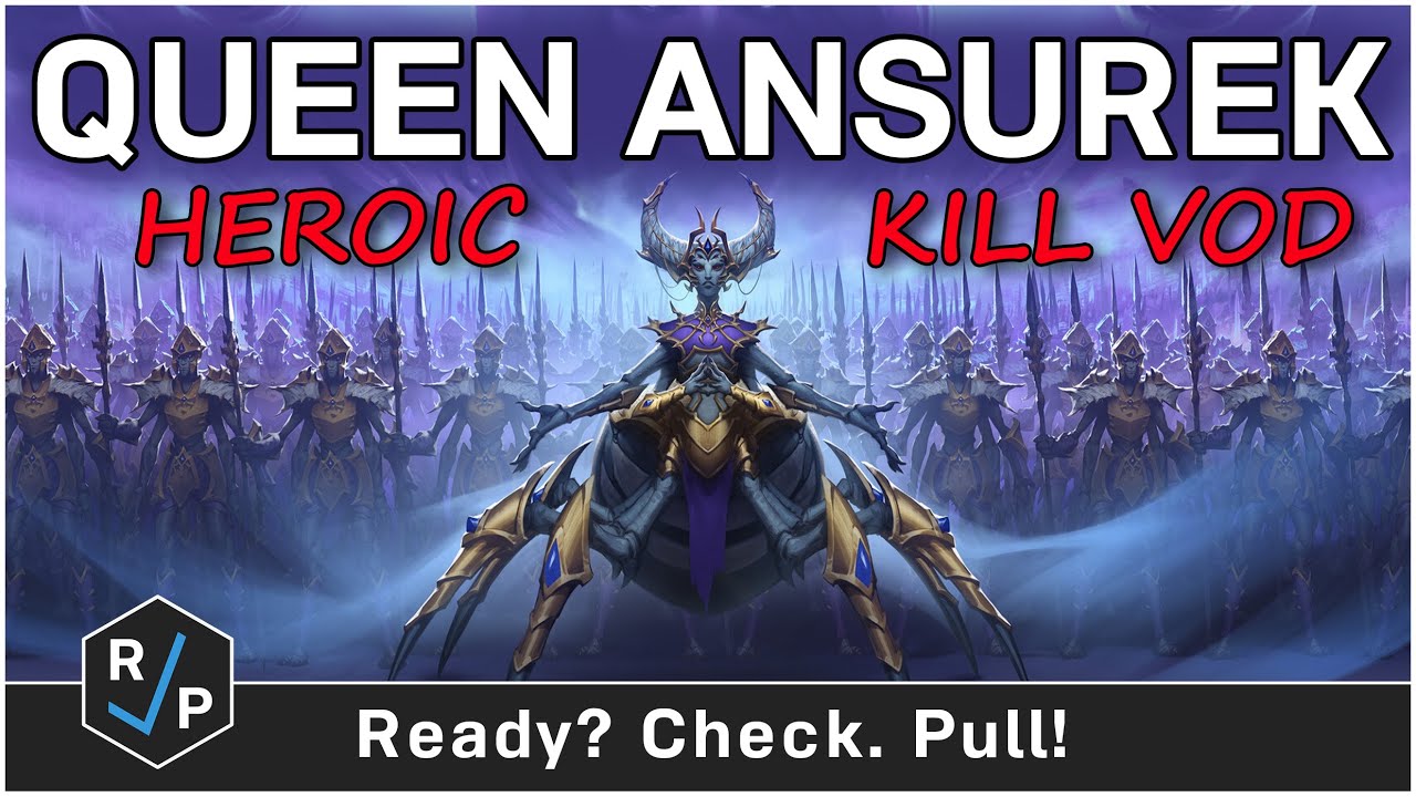 Heroic Queen Ansurek Kill VoD (MM Hunter PoV) - Nerub-ar Palace