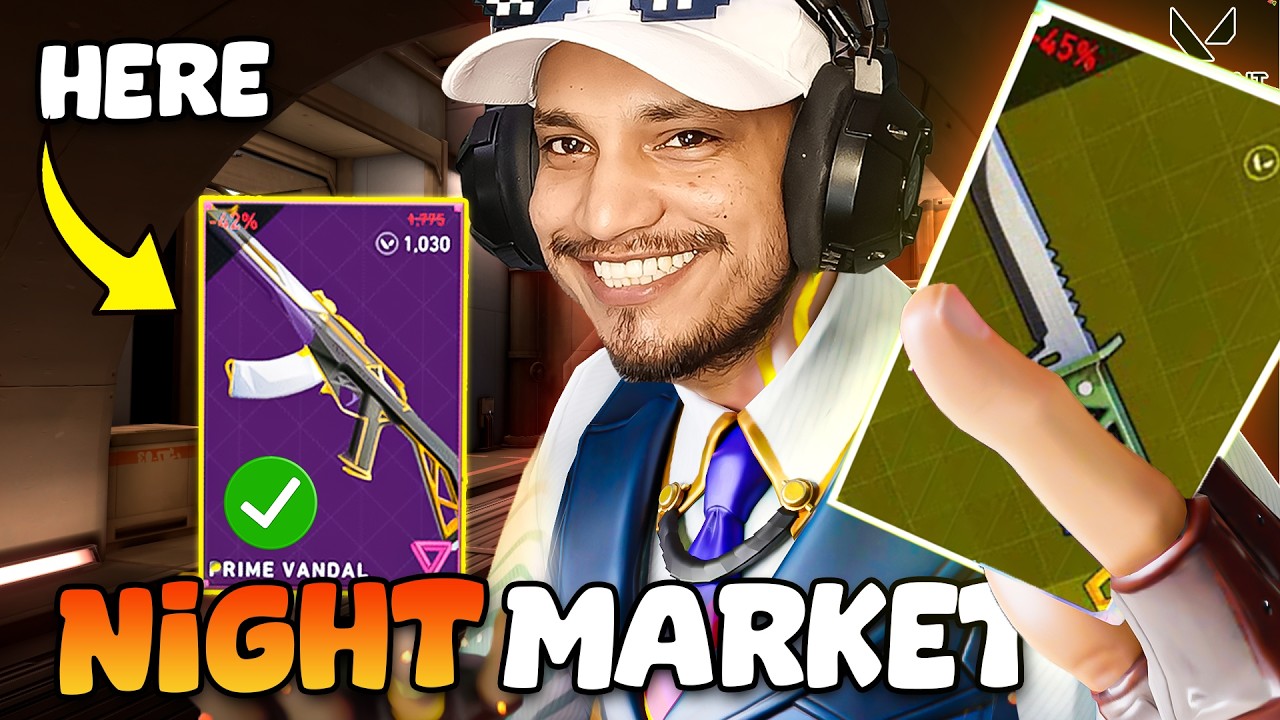 🎁Night Market GIVEAWAY here 🔴Opening Subs NIGHTMARKET #valorantlive #valorantindia #facecam
