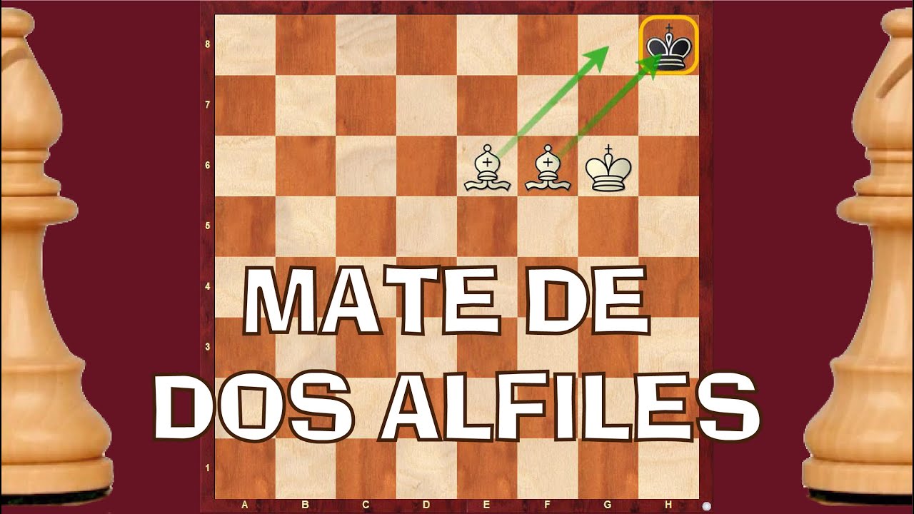 MATE de DOS ALFILES 🐘🐘 | Un MÉTODO SENCILLO 😌 [Video con MEJOR AUDIO en la DESCRIPCIÓN 🔊]