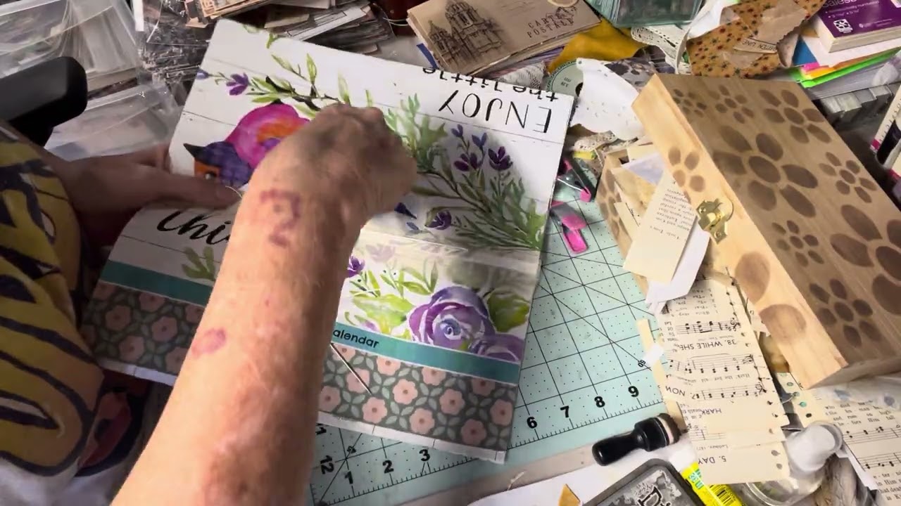 Nee Calendar Journal inspired by @craftycat7212 