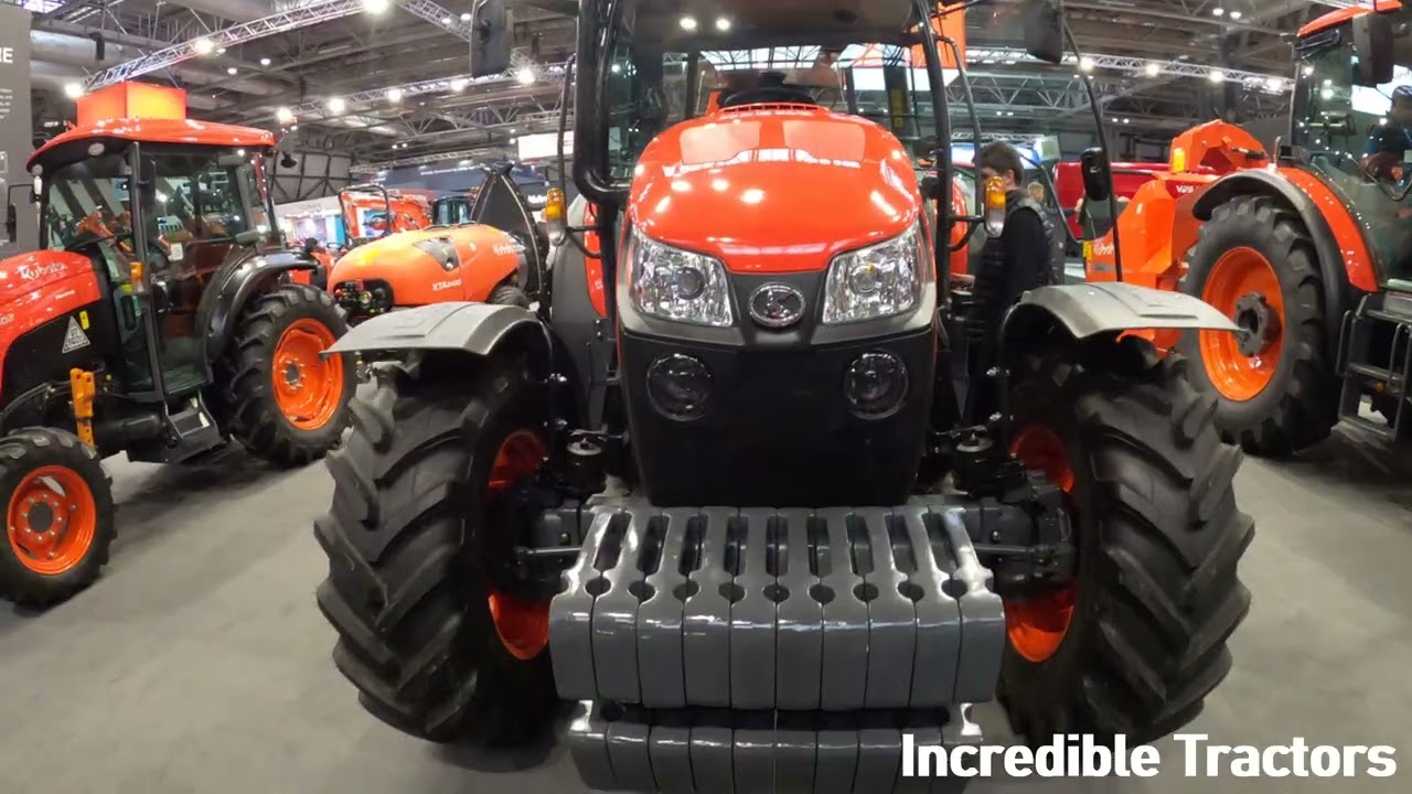2026 Kubota M5 112 Hydraulic Shuttle 3.8 Litre 4-Cyl Diesel Tractor (115 HP) LAMMA Show 2026
