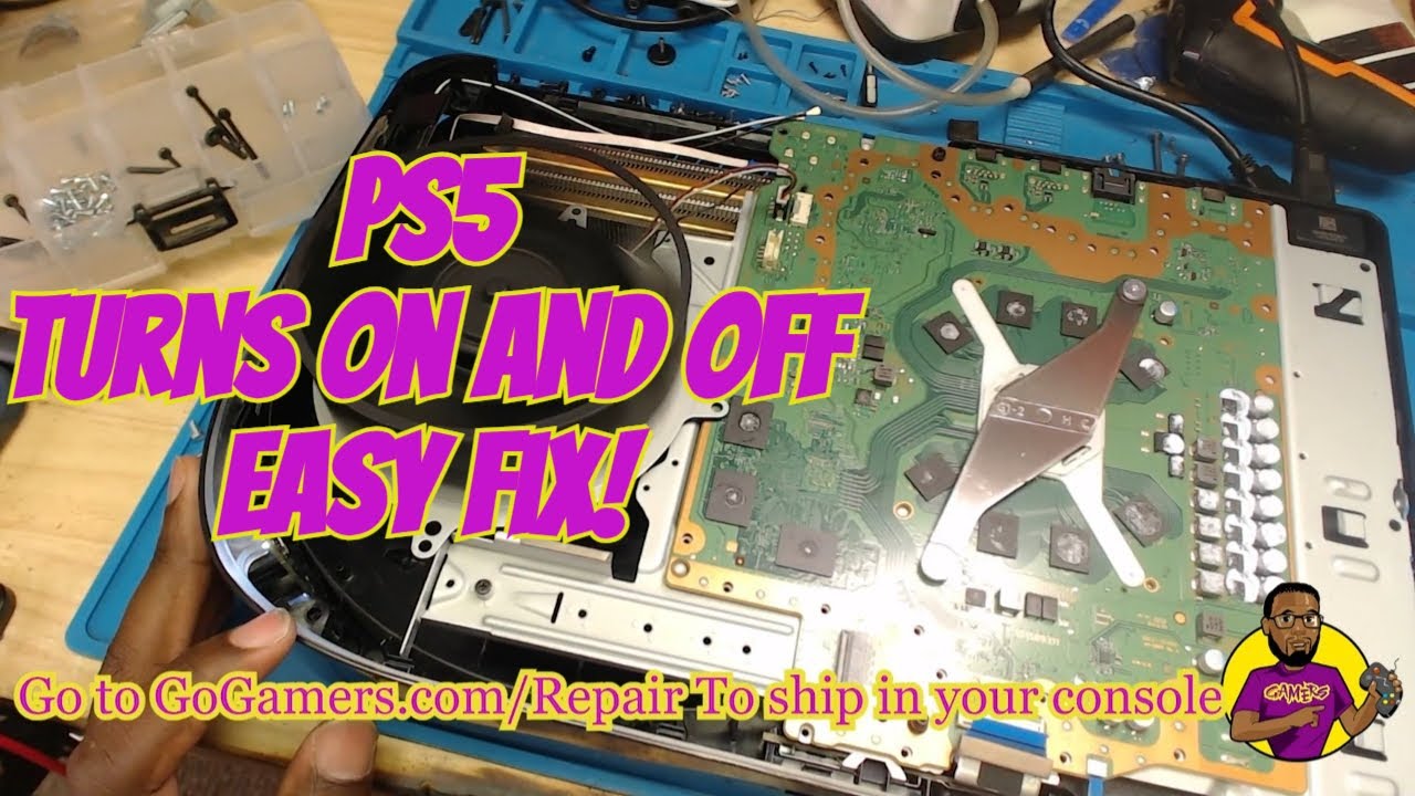 Fix PS5 Turns On Then Off PROBLEM SOLVED in 5 Minutes!