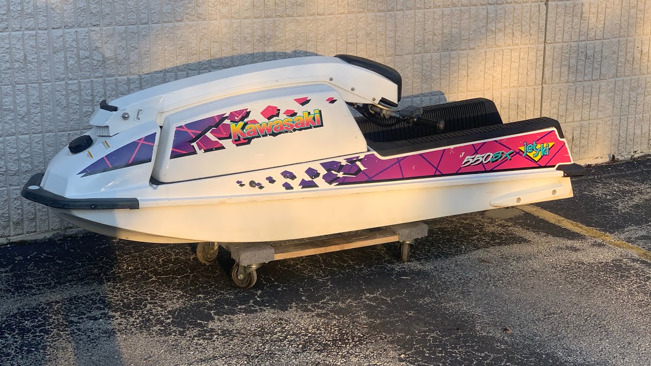 COLLECTING JETSKIS - 1994 KAWASAKI JS550SX - Impulse buy