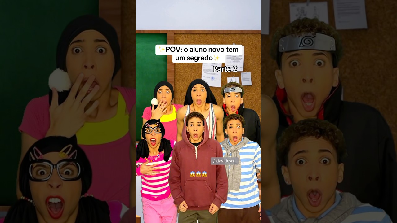 POV: o aluno novo tem um segredo- PARTE 2 (David Costa- @davidcstt_)
