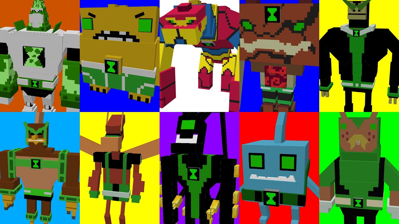 Omniverse Aliens | Ben 10 Datapack [1.16.5]