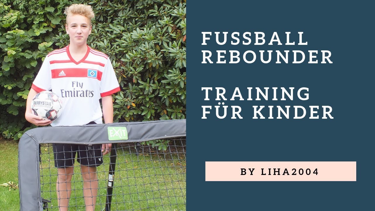 Fußball Rebounder ⚽ Exit Kickback Rebounder Training für Kinder