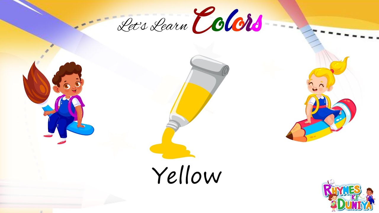 Rainbow Colors for Kids! Learn Color Names in a Fun Way | Interactive Learning with Fun Animations!