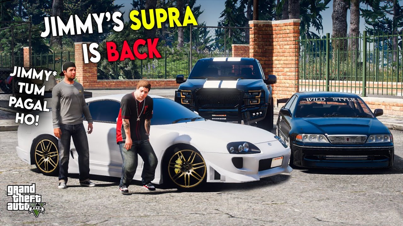 GTA 5 Pakistan | Jimmy's Supra is Back | Ft. Ali Bhai | Urdu