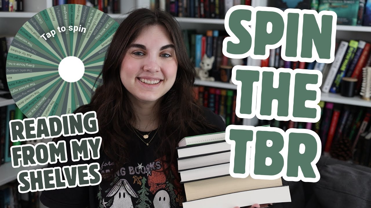 spinner wheel picks what I read from my tbr📚amazing readathon reading vlog📚spin the tbr episode 3