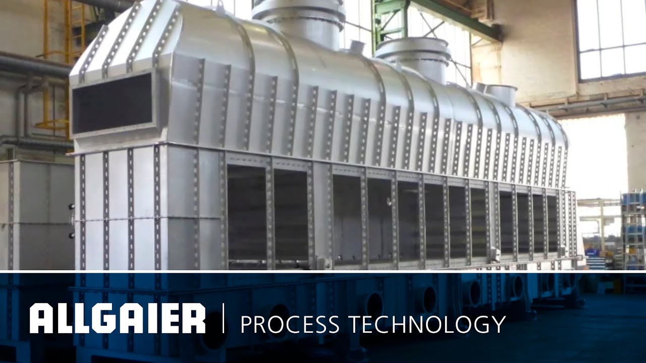 Allgaier Process Technology | Fluidized Bed Dryer WS-HF-T/K