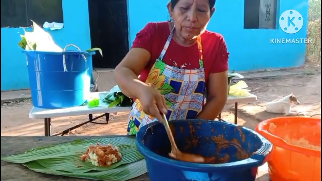 Fuerte cantidad de tamales para muchas personas 