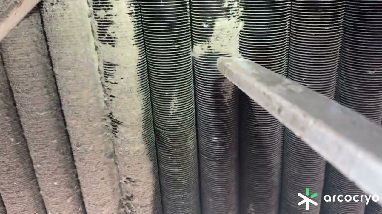 ❄️ Nettoyage cryogénique d’aéro-condenseurs !
