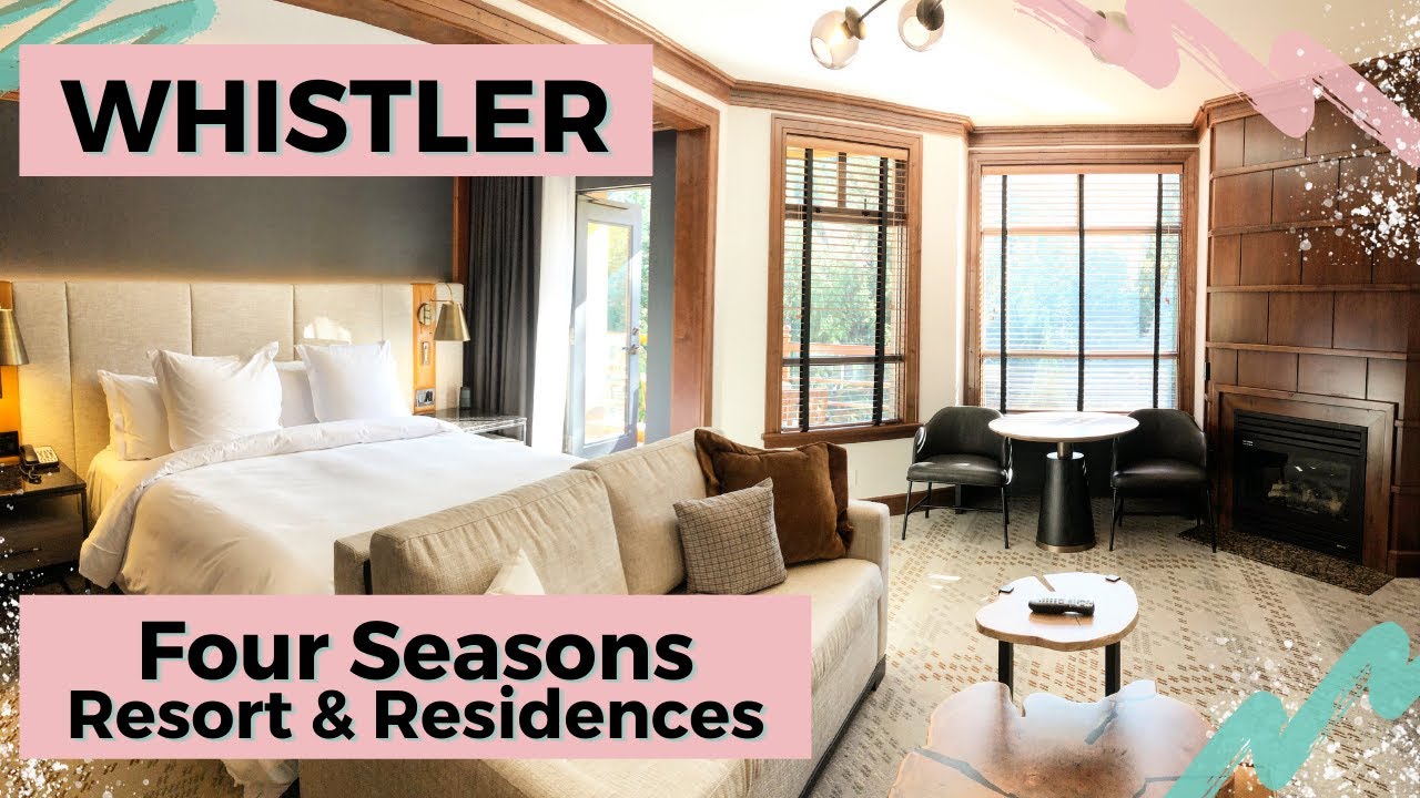 Four Seasons Resort Whistler Fall Getaway | Deluxe Room Tour | WHISTLER, Canada