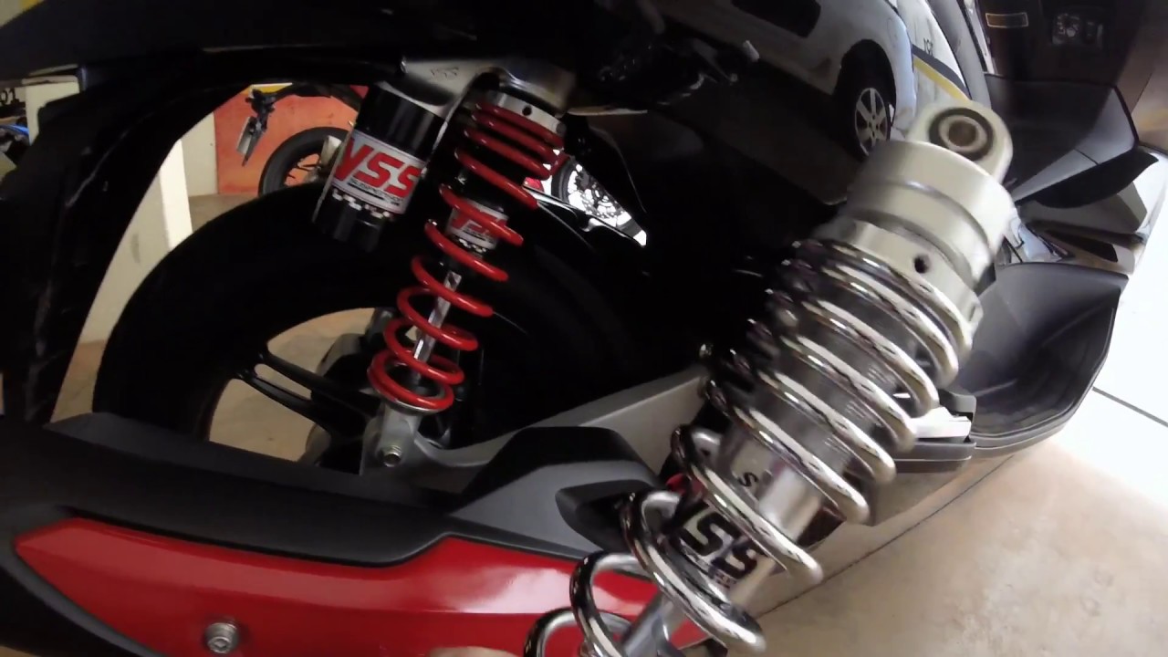 HONDA PCX 150 NOVOS ACESSÓRIOS, FREIO DE ESTACIONAMENTO E AMORT. YSS Z SERIES