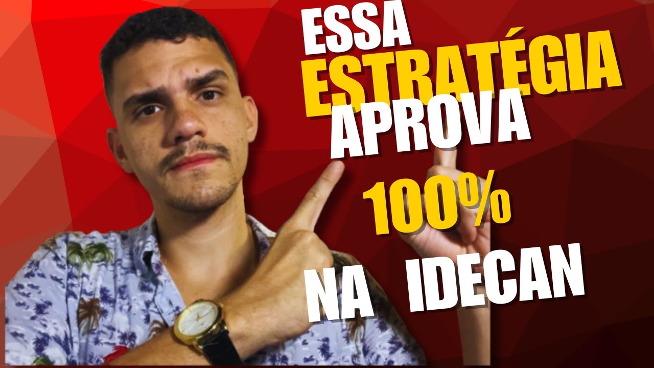 3 estratégias mágicas pra você usar na prova da SEE PB da banca IDECAN